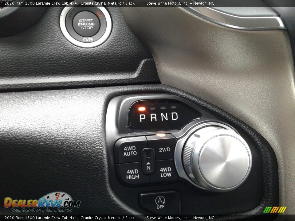 2020 Ram 1500 Laramie Crew Cab 4x4 Granite Crystal Metallic / Black Photo #21