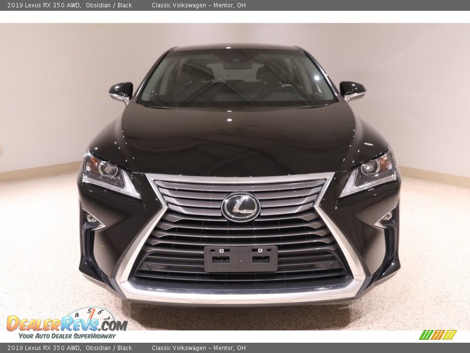 2019 Lexus RX 350 AWD Obsidian / Black Photo #2