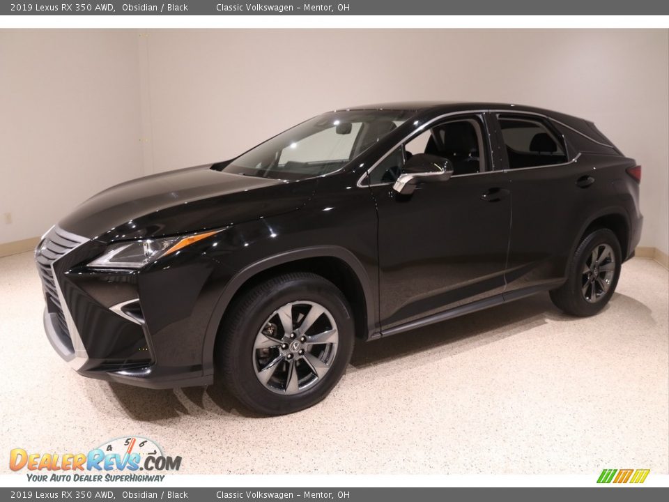 2019 Lexus RX 350 AWD Obsidian / Black Photo #3