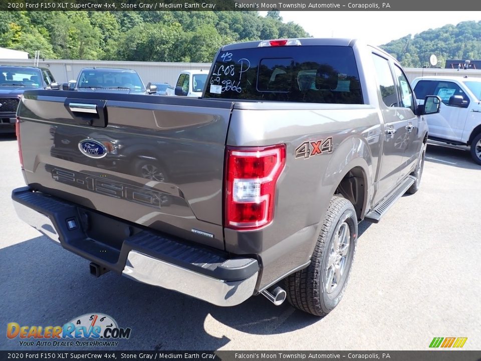 2020 Ford F150 XLT SuperCrew 4x4 Stone Gray / Medium Earth Gray Photo #2