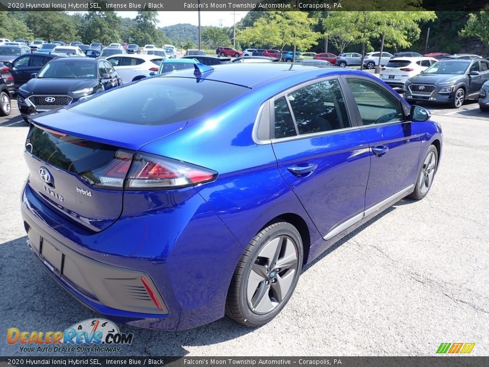 2020 Hyundai Ioniq Hybrid SEL Intense Blue / Black Photo #2