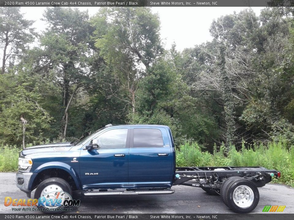 Patriot Blue Pearl 2020 Ram 4500 Laramie Crew Cab 4x4 Chassis Photo #1
