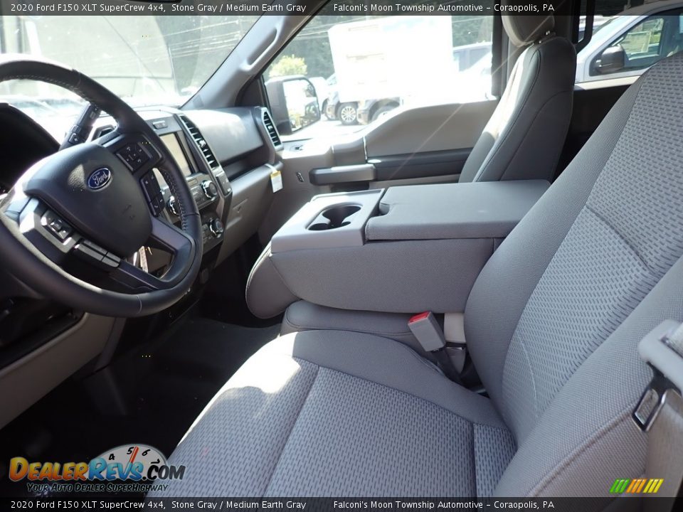 2020 Ford F150 XLT SuperCrew 4x4 Stone Gray / Medium Earth Gray Photo #9
