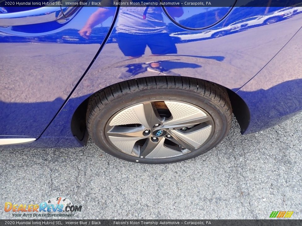 2020 Hyundai Ioniq Hybrid SEL Intense Blue / Black Photo #7