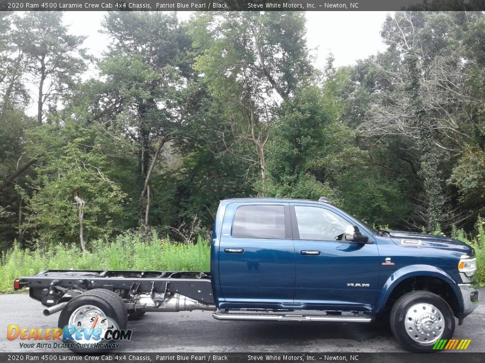 Patriot Blue Pearl 2020 Ram 4500 Laramie Crew Cab 4x4 Chassis Photo #5
