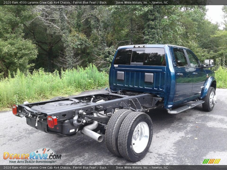2020 Ram 4500 Laramie Crew Cab 4x4 Chassis Patriot Blue Pearl / Black Photo #6