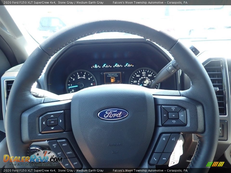 2020 Ford F150 XLT SuperCrew 4x4 Stone Gray / Medium Earth Gray Photo #15