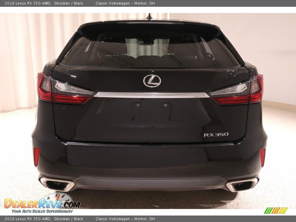 2019 Lexus RX 350 AWD Obsidian / Black Photo #23