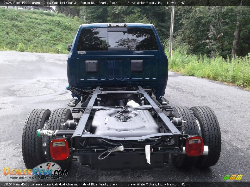 2020 Ram 4500 Laramie Crew Cab 4x4 Chassis Patriot Blue Pearl / Black Photo #7
