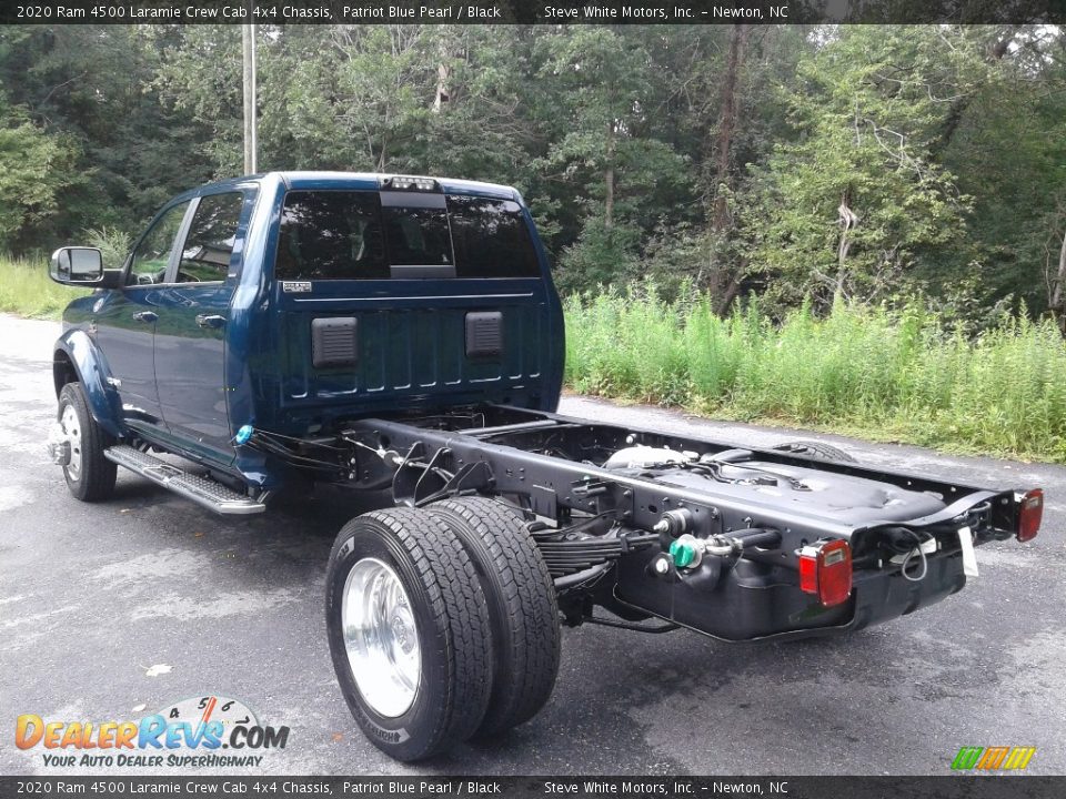 2020 Ram 4500 Laramie Crew Cab 4x4 Chassis Patriot Blue Pearl / Black Photo #8