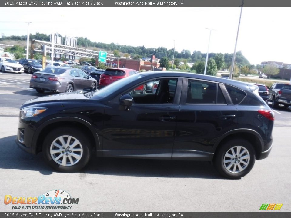 2016 Mazda CX-5 Touring AWD Jet Black Mica / Black Photo #6
