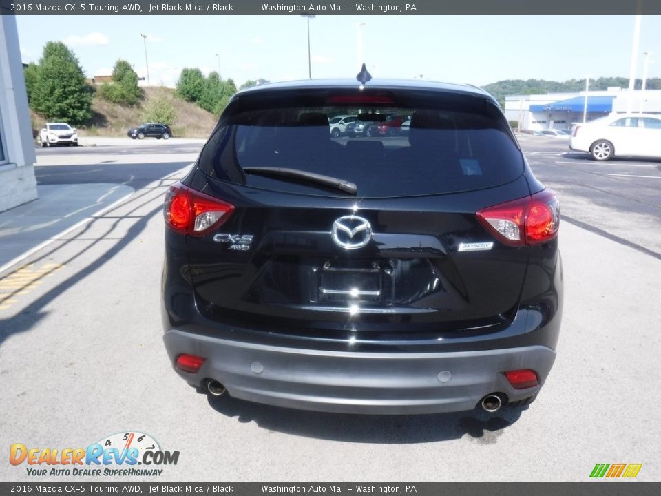 2016 Mazda CX-5 Touring AWD Jet Black Mica / Black Photo #8