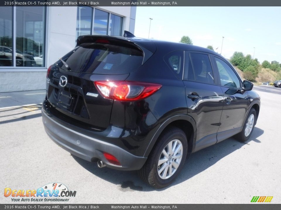 2016 Mazda CX-5 Touring AWD Jet Black Mica / Black Photo #9