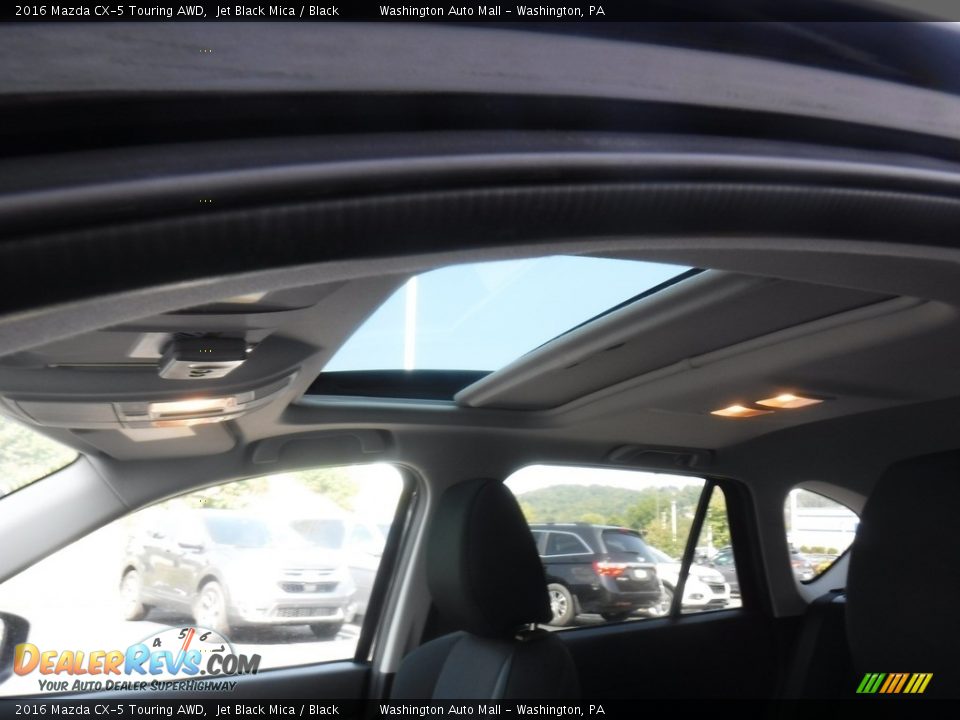 2016 Mazda CX-5 Touring AWD Jet Black Mica / Black Photo #11