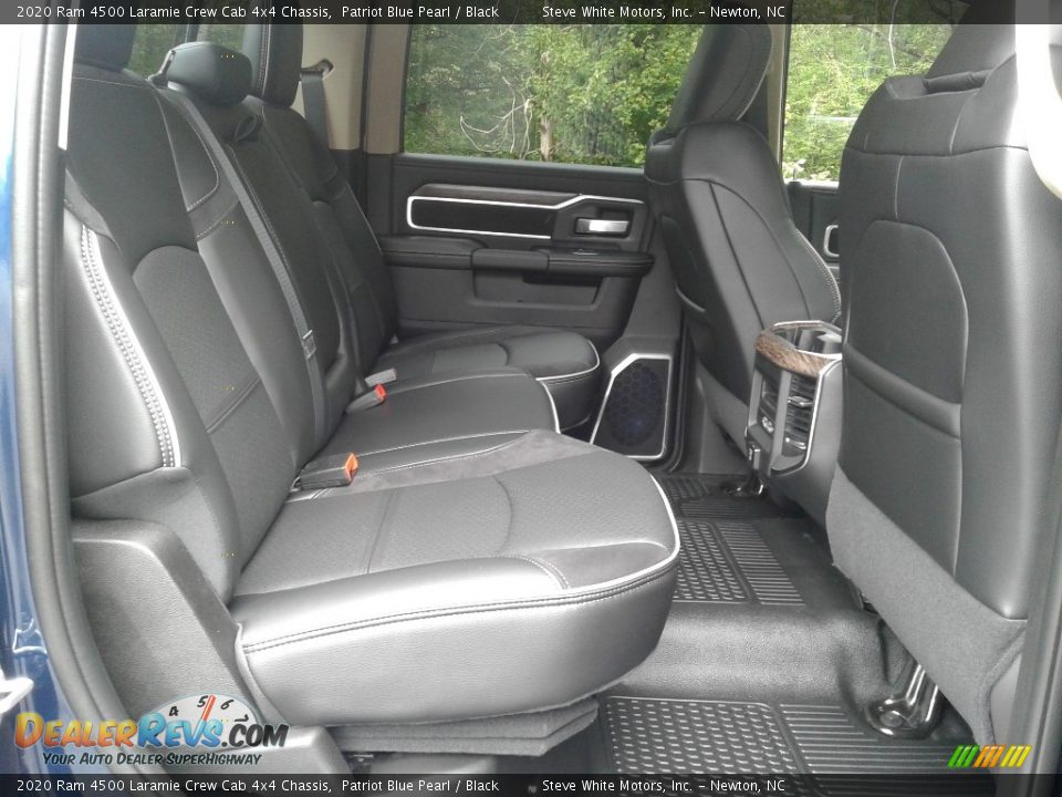 Rear Seat of 2020 Ram 4500 Laramie Crew Cab 4x4 Chassis Photo #15