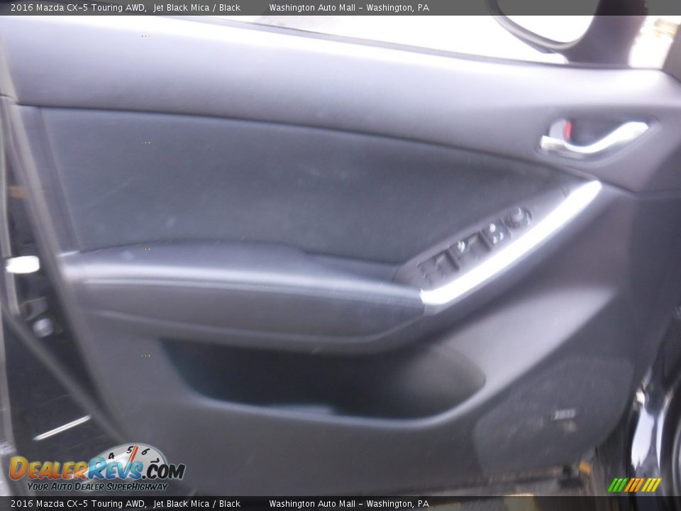 2016 Mazda CX-5 Touring AWD Jet Black Mica / Black Photo #12