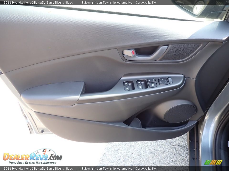 2021 Hyundai Kona SEL AWD Sonic Silver / Black Photo #10