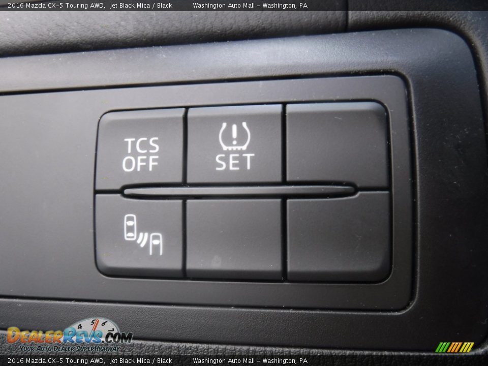 2016 Mazda CX-5 Touring AWD Jet Black Mica / Black Photo #16