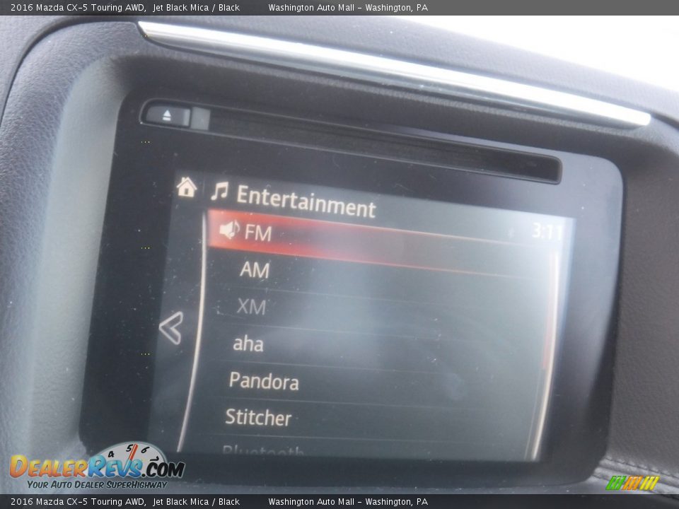 2016 Mazda CX-5 Touring AWD Jet Black Mica / Black Photo #18
