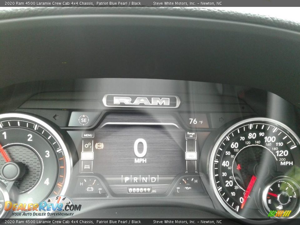 2020 Ram 4500 Laramie Crew Cab 4x4 Chassis Gauges Photo #21