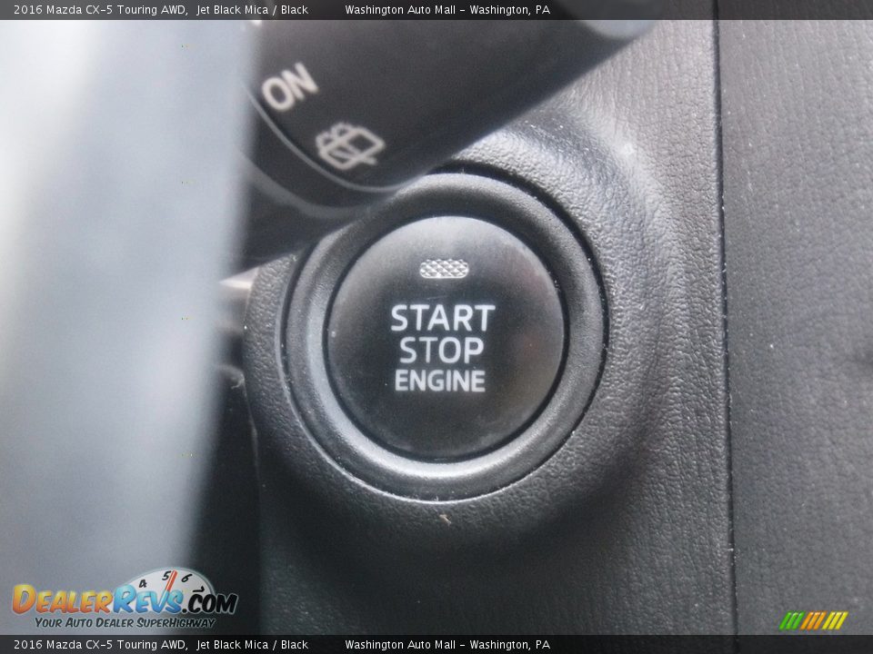 2016 Mazda CX-5 Touring AWD Jet Black Mica / Black Photo #22