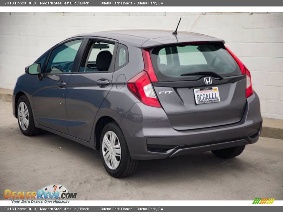 2018 Honda Fit LX Modern Steel Metallic / Black Photo #2