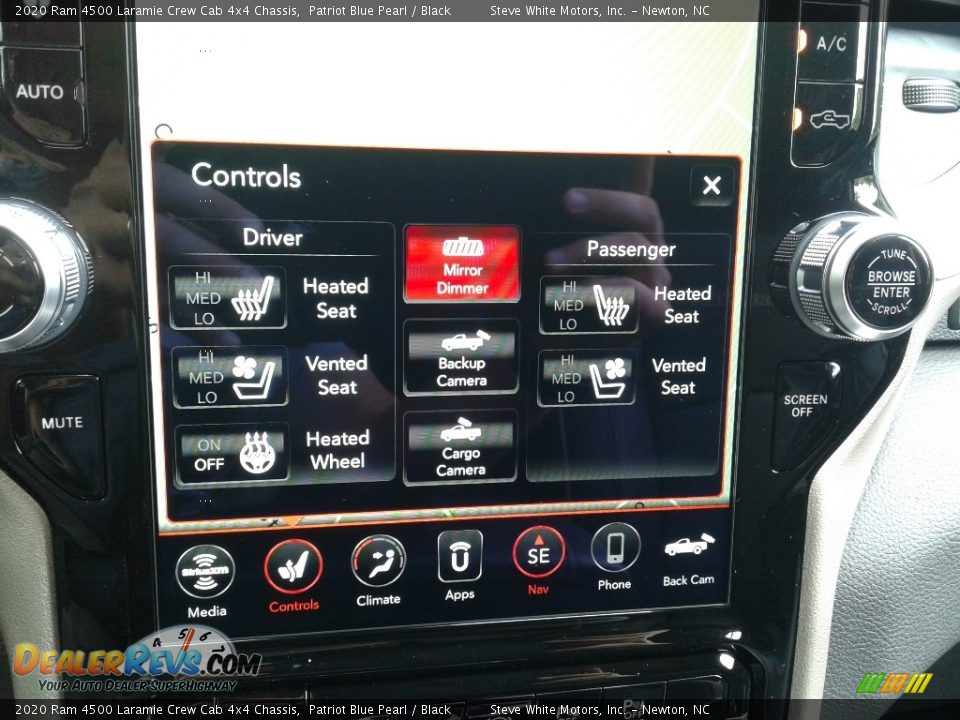 2020 Ram 4500 Laramie Crew Cab 4x4 Chassis Patriot Blue Pearl / Black Photo #25