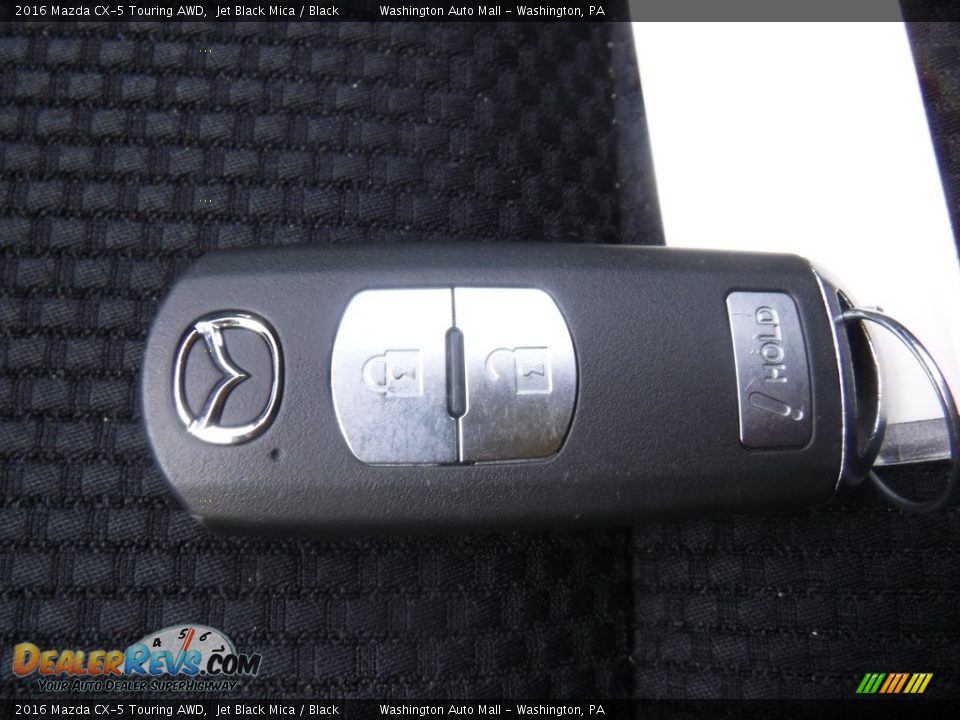 2016 Mazda CX-5 Touring AWD Jet Black Mica / Black Photo #26