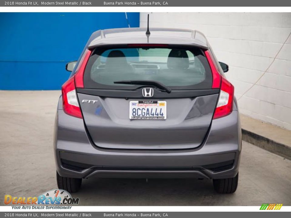 2018 Honda Fit LX Modern Steel Metallic / Black Photo #11