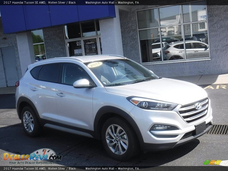 2017 Hyundai Tucson SE AWD Molten Silver / Black Photo #1