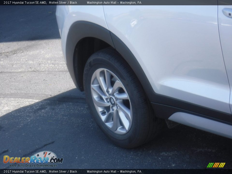 2017 Hyundai Tucson SE AWD Molten Silver / Black Photo #3