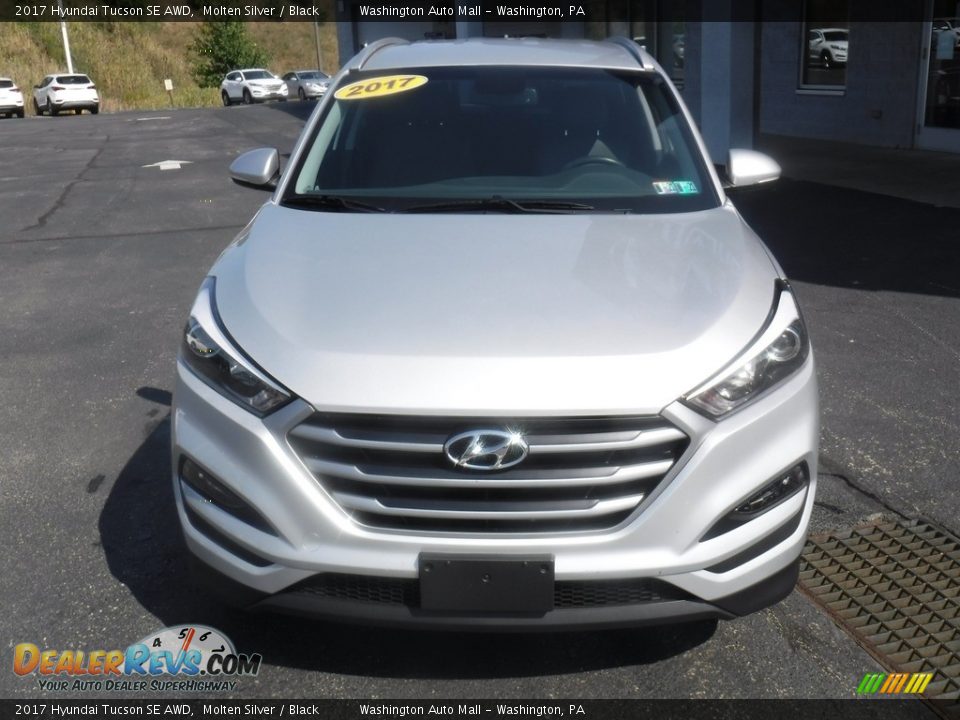 2017 Hyundai Tucson SE AWD Molten Silver / Black Photo #4