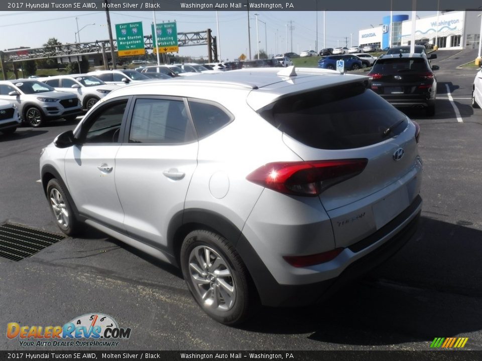 2017 Hyundai Tucson SE AWD Molten Silver / Black Photo #6