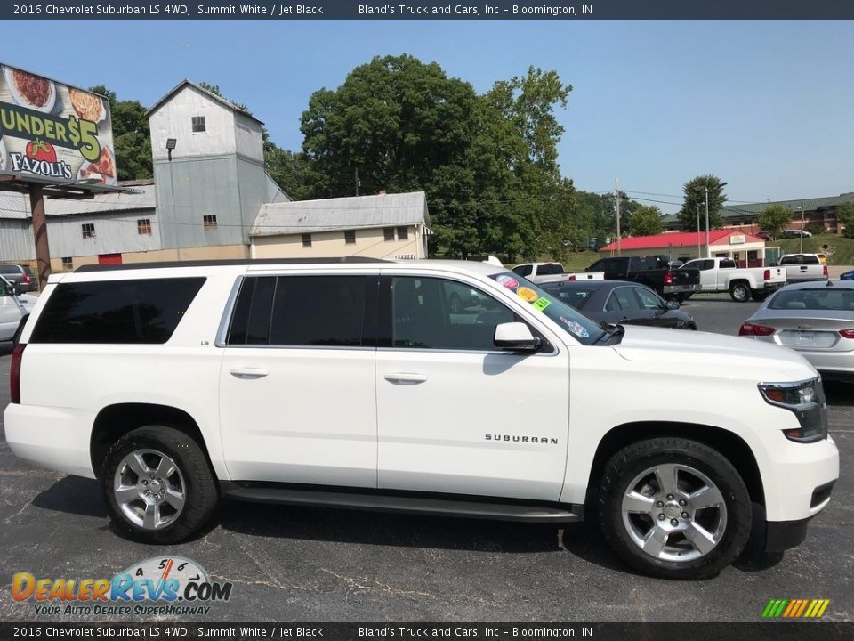 Summit White 2016 Chevrolet Suburban LS 4WD Photo #5