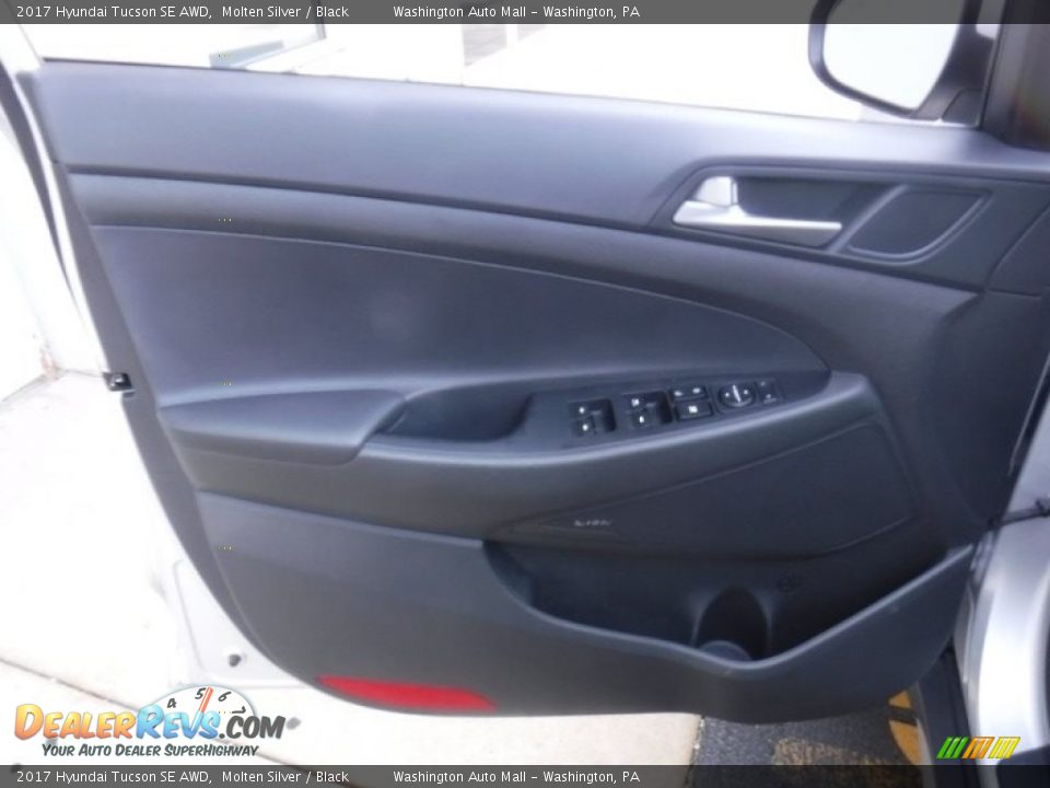 2017 Hyundai Tucson SE AWD Molten Silver / Black Photo #10