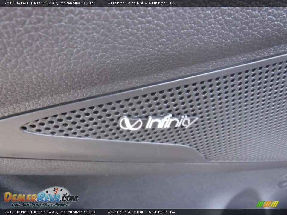 2017 Hyundai Tucson SE AWD Molten Silver / Black Photo #11