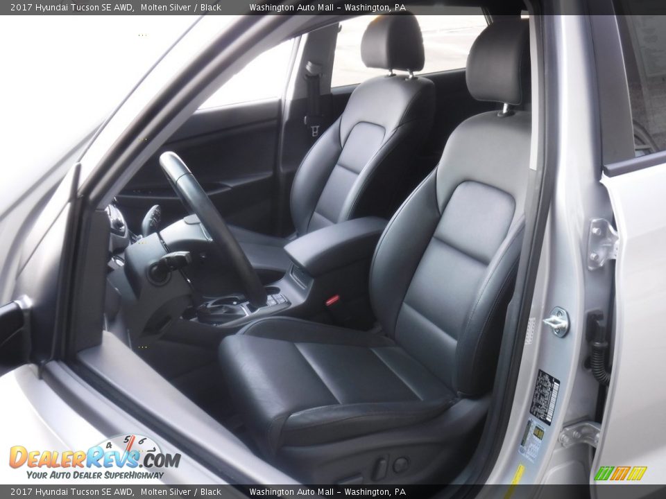 2017 Hyundai Tucson SE AWD Molten Silver / Black Photo #15