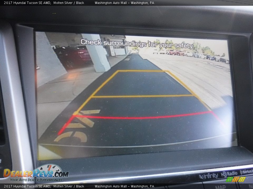 2017 Hyundai Tucson SE AWD Molten Silver / Black Photo #17