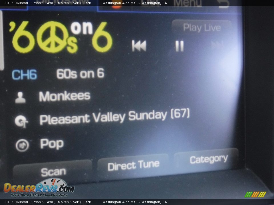 2017 Hyundai Tucson SE AWD Molten Silver / Black Photo #18