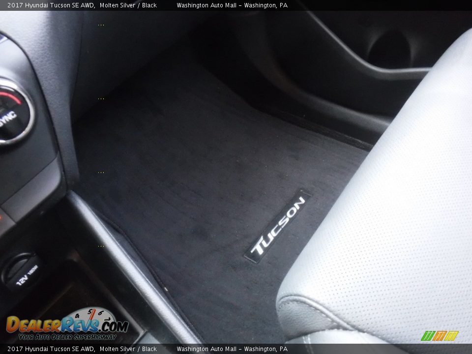 2017 Hyundai Tucson SE AWD Molten Silver / Black Photo #20