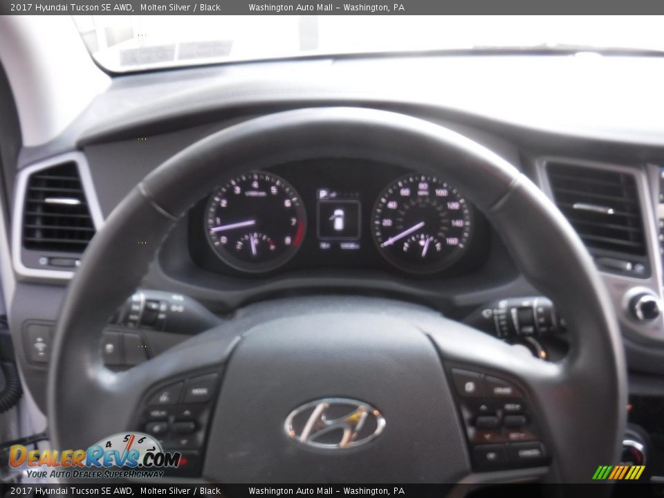 2017 Hyundai Tucson SE AWD Molten Silver / Black Photo #21