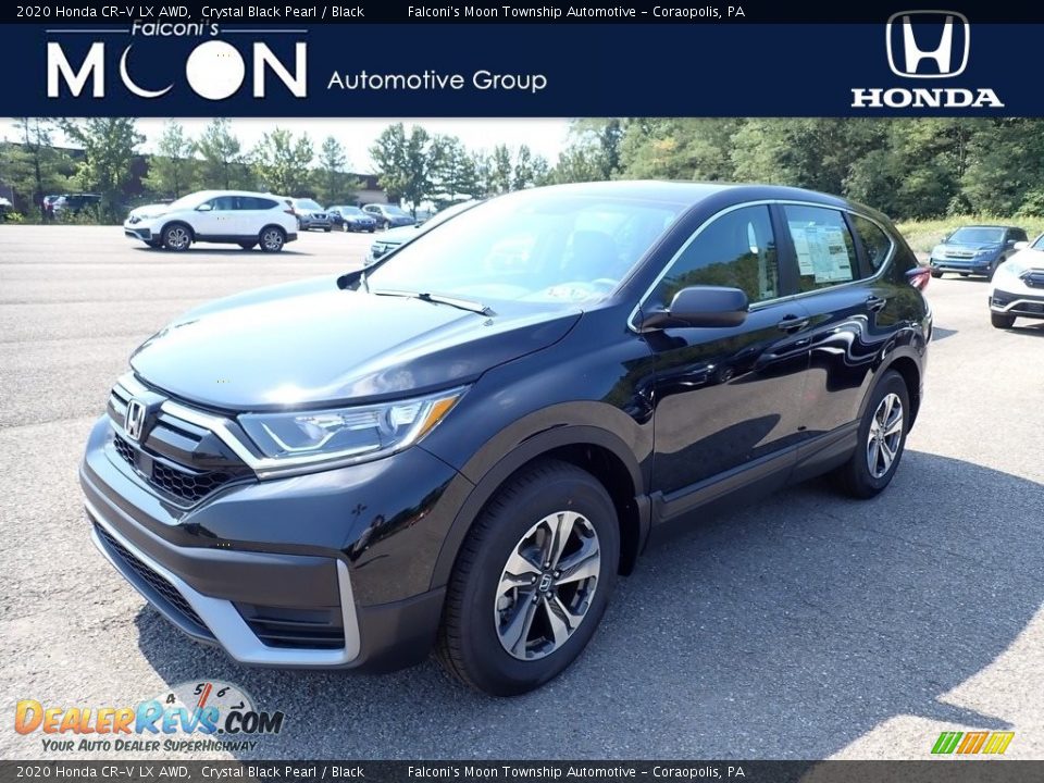 2020 Honda CR-V LX AWD Crystal Black Pearl / Black Photo #1