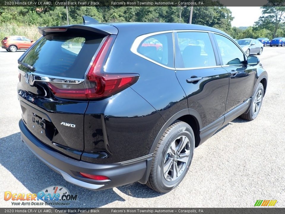 2020 Honda CR-V LX AWD Crystal Black Pearl / Black Photo #4