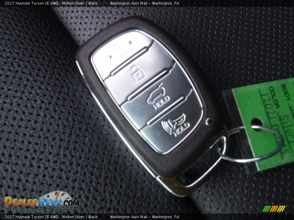 2017 Hyundai Tucson SE AWD Molten Silver / Black Photo #28