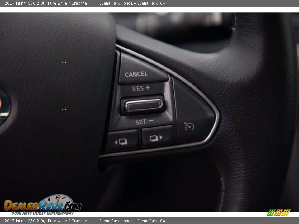 2017 Infiniti Q50 2.0t Steering Wheel Photo #15