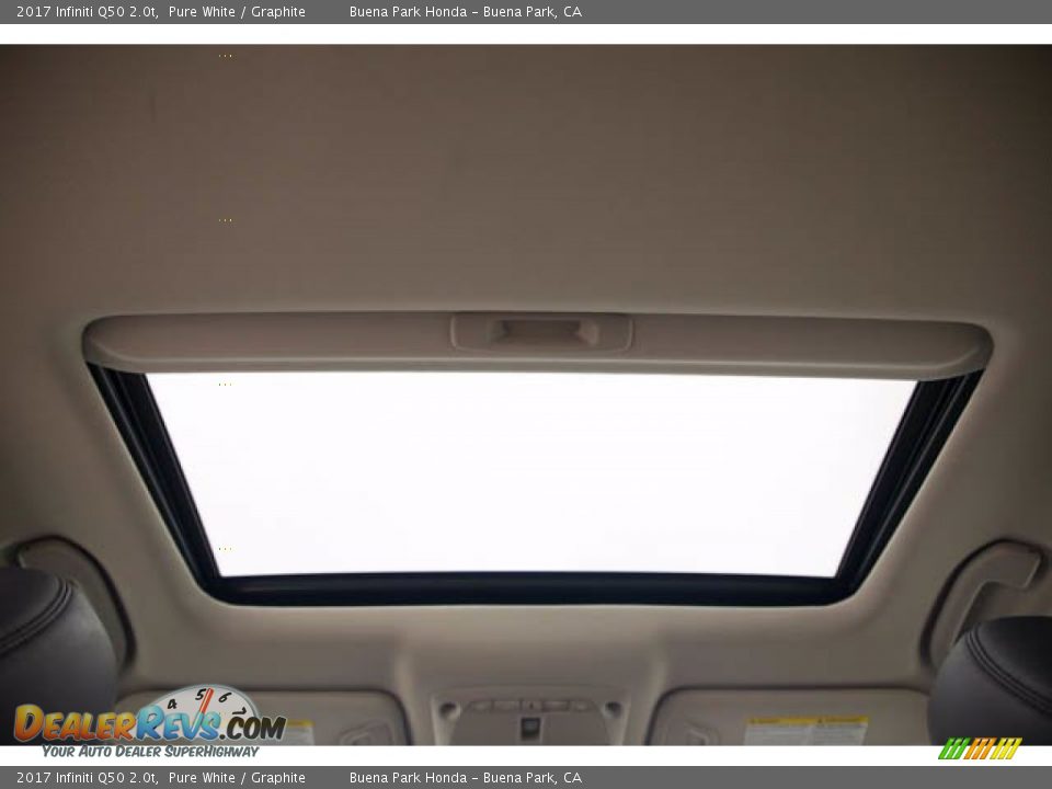 Sunroof of 2017 Infiniti Q50 2.0t Photo #18