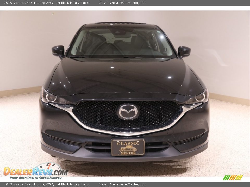 2019 Mazda CX-5 Touring AWD Jet Black Mica / Black Photo #2