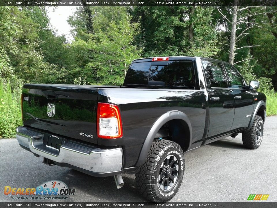 2020 Ram 2500 Power Wagon Crew Cab 4x4 Diamond Black Crystal Pearl / Black Photo #6