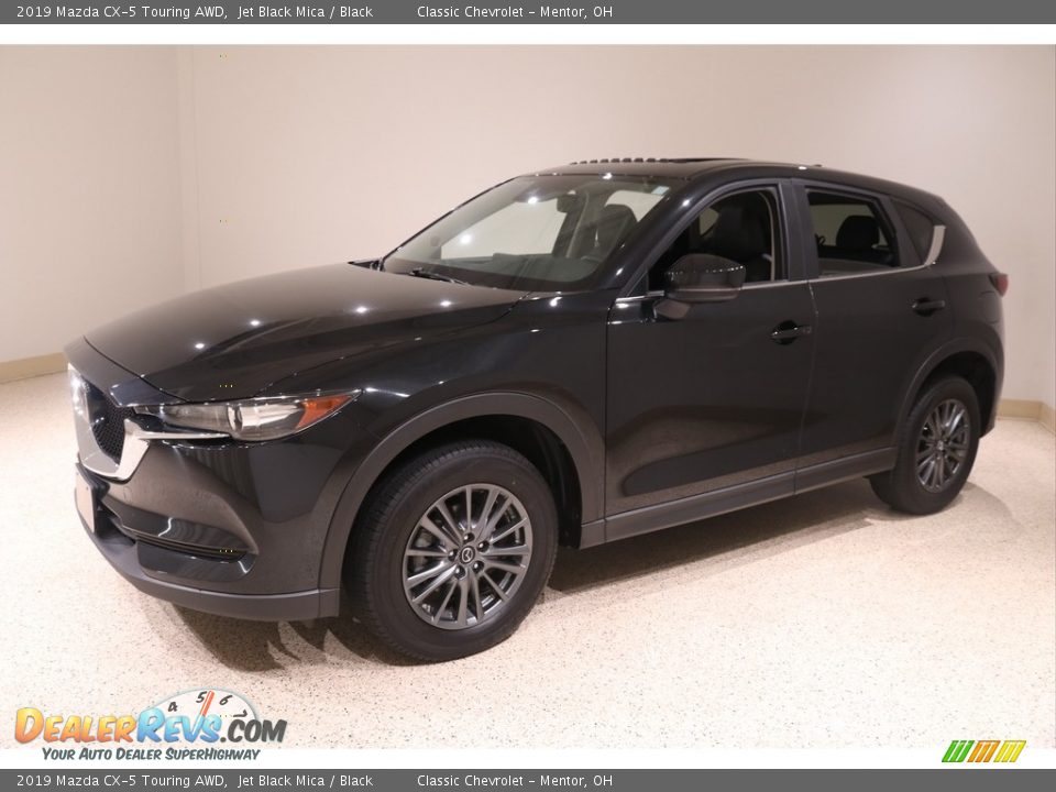 2019 Mazda CX-5 Touring AWD Jet Black Mica / Black Photo #3