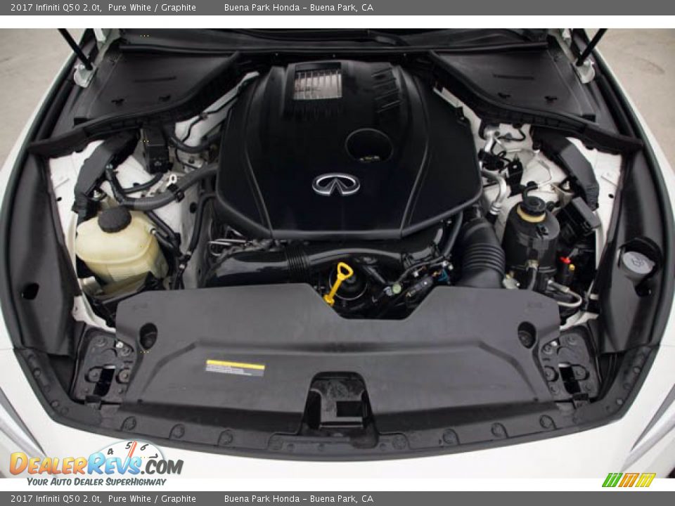 2017 Infiniti Q50 2.0t 2.0 Liter Turbocharged DOHC 16-Valve VVT 4 Cylinder Engine Photo #34